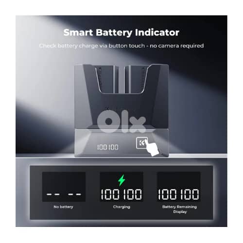 K&F SONY NP-FZ100 BATTERY AND CHARGER-KF28.0089 3