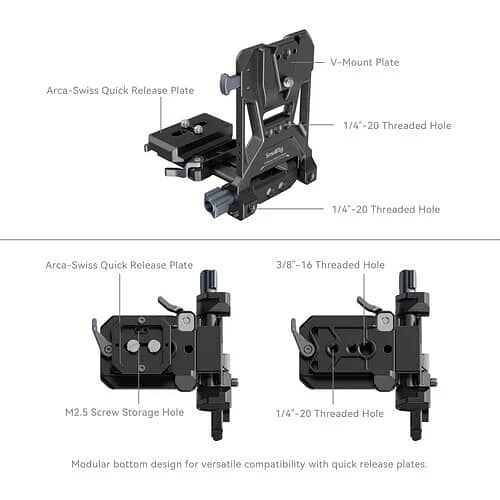 SmallRig Compact V-Mount Battery Mounting System 4064B 3
