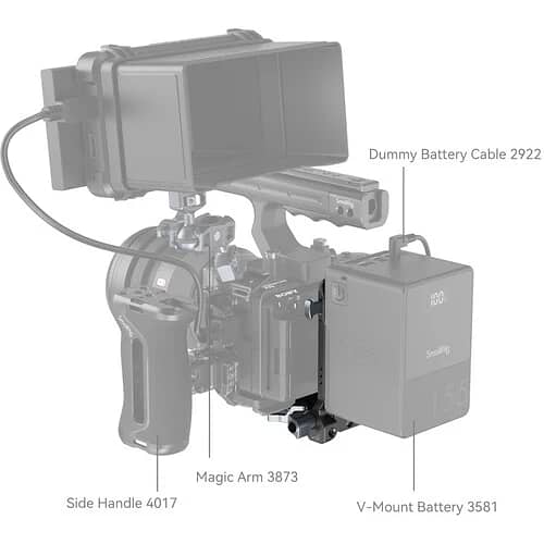 SmallRig Compact V-Mount Battery Mounting System 4064B 4