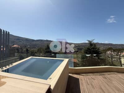 Luxury semi furnished duplex 150 m2 Chalet+terrace+ 4sale in Faraya