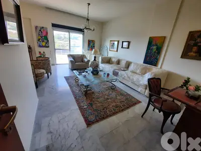 Furnished Apartment for Rent in Naccache – Open Sea & Mountain View Furnished Apartment for Rent in Naccache – Open Sea & Mountain View