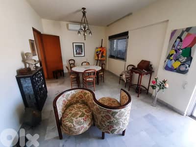 Furnished Apartment for Rent in Naccache – Open Sea & Mountain View
