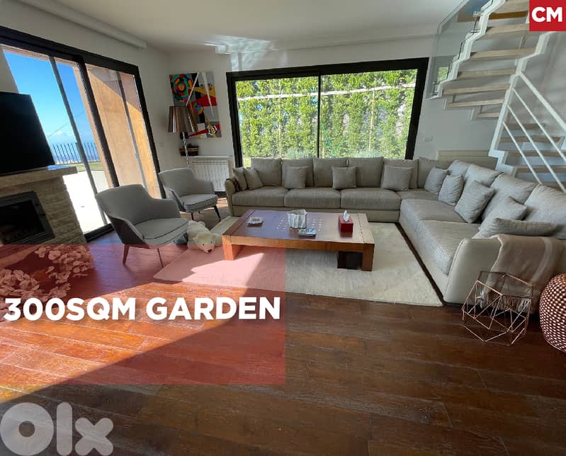 Duplex, garden, prime area, faqra club/فقرا REF#CM130756 0
