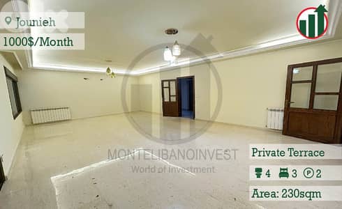 Apartment for Rent in Jounieh!!