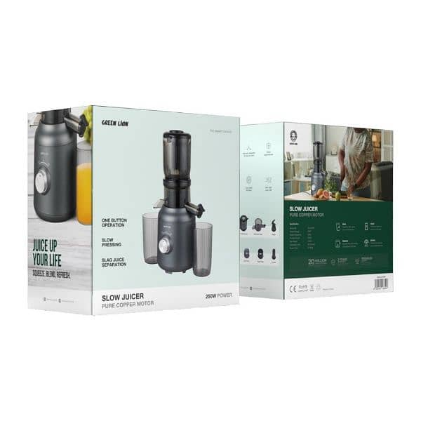 Green Lion Slow Juicer Pure Copper Motor 0