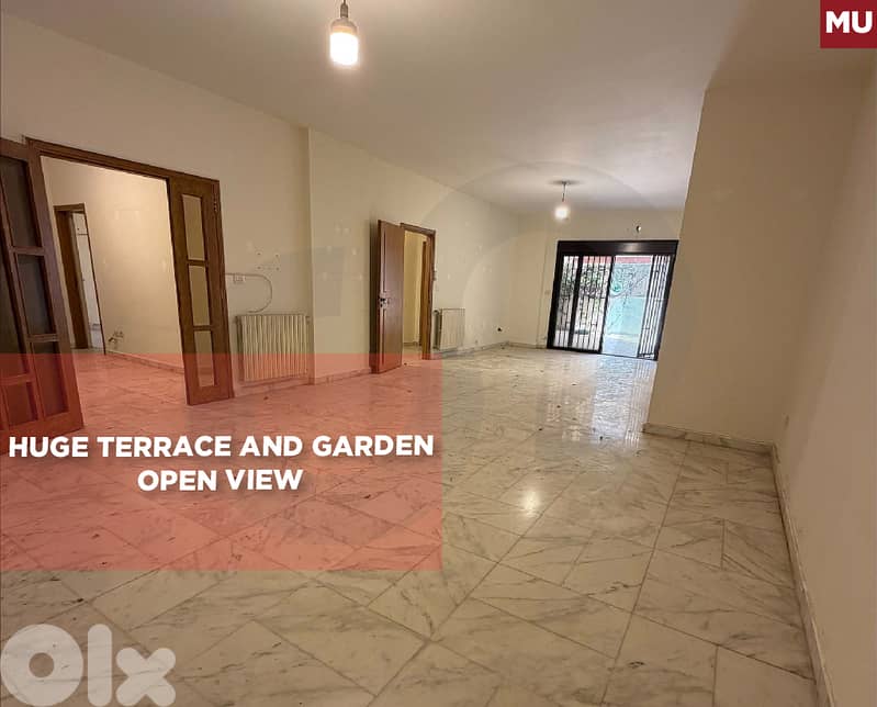 Bright , garden, terrace, storage, Hazmiyeh/حازميه REF#MU134894 0