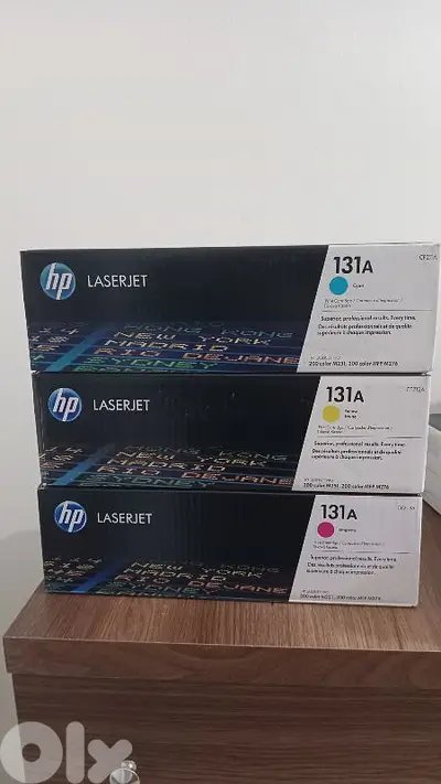 محابر hp original ملون