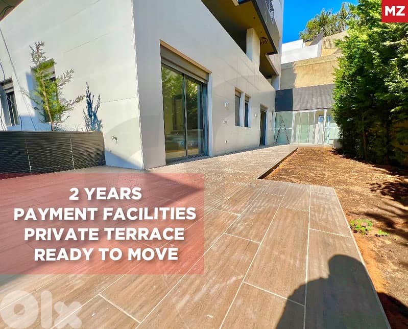 Bsalim/ qennebet broumana/ Terrace / garden /facility REF#MZ127456 0