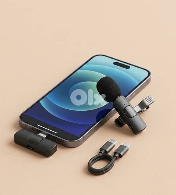 Wireless Lavalier Microphone for Vlogs & Interviews 0