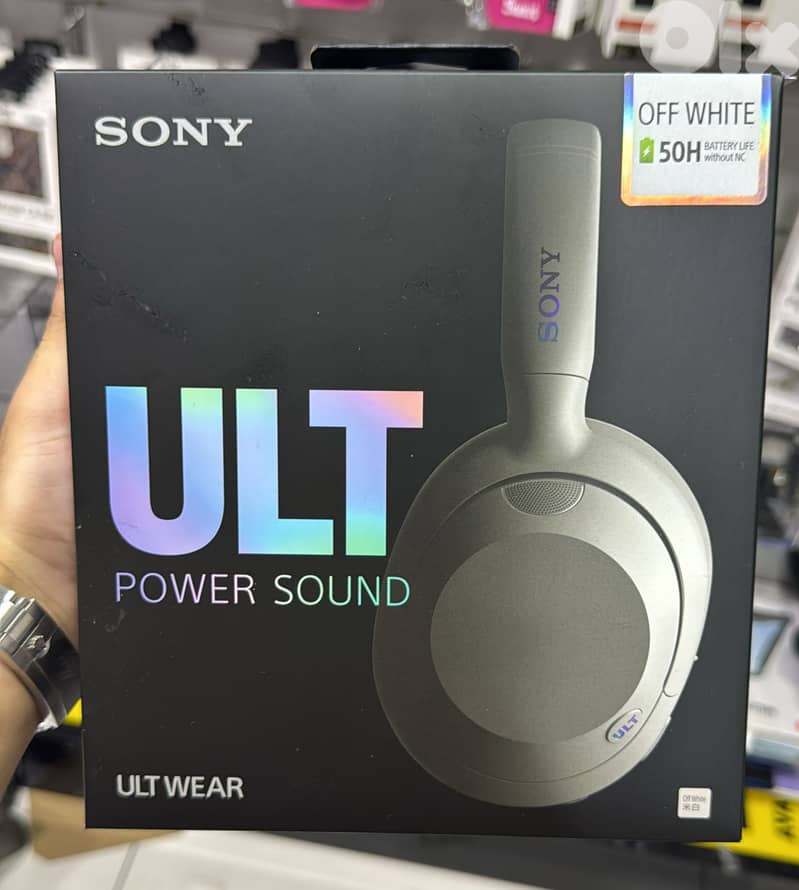 Sony Wh-Ult-900 Wireless Over-Ear Noise-Canceling Headphones Off white 0