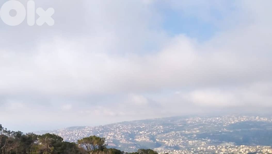 Duplex in Douar, Metn with Full Panoramic Sea and Mountain View 0