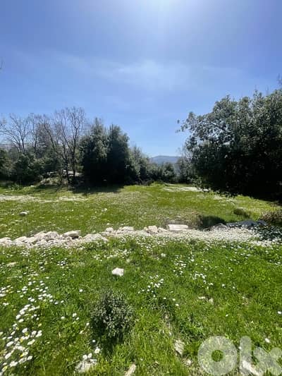 1540 Sqm Land for sale in Kfardebian Vill zone -Flat