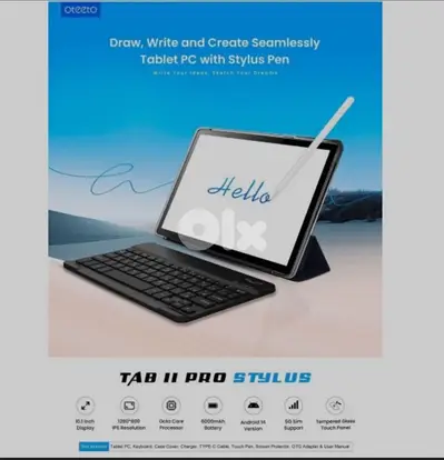 Tablet 11 Pro Stylus Keyboard
