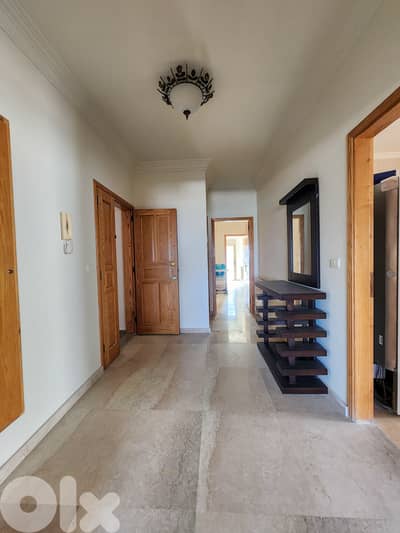 180 SQM Furnished Apartment in Baabdat + Sea/Mountain View & TERRACE