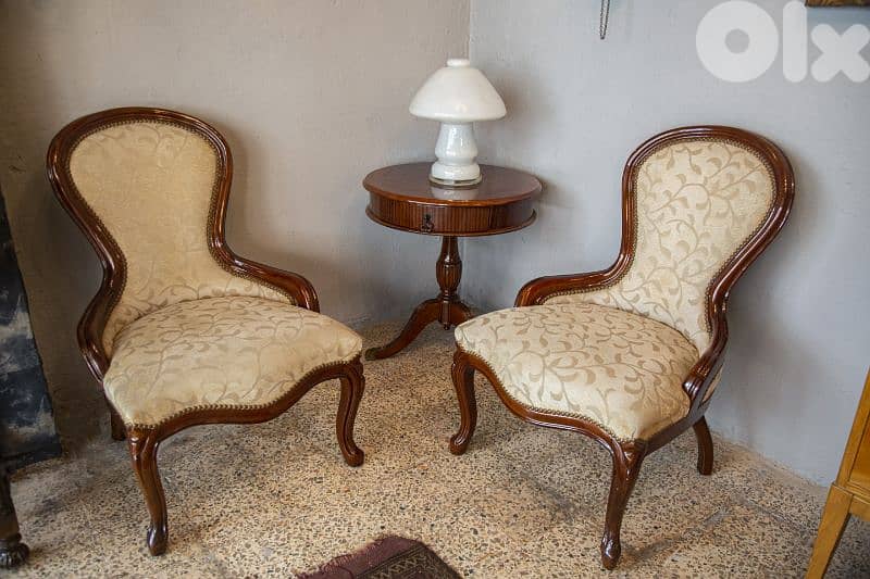 2 antique louis philipe bergers 0