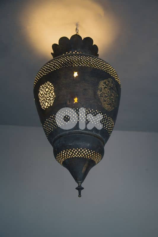 morrocon large bronze lantern 0