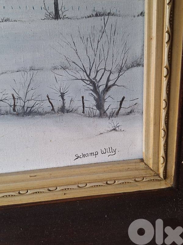 antique european oilpainting 1