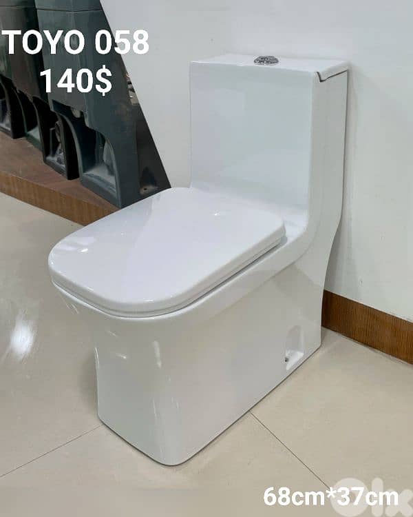 Bathroom toilet seats and toilet sets (TOYO). كراسي حمام وأطقم حمام 8