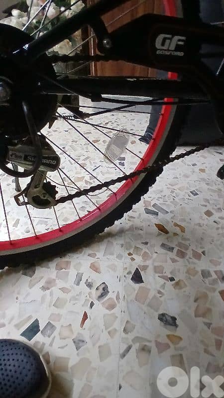 Japan gosford bike with all Shimano accessories 6x3 speed 3