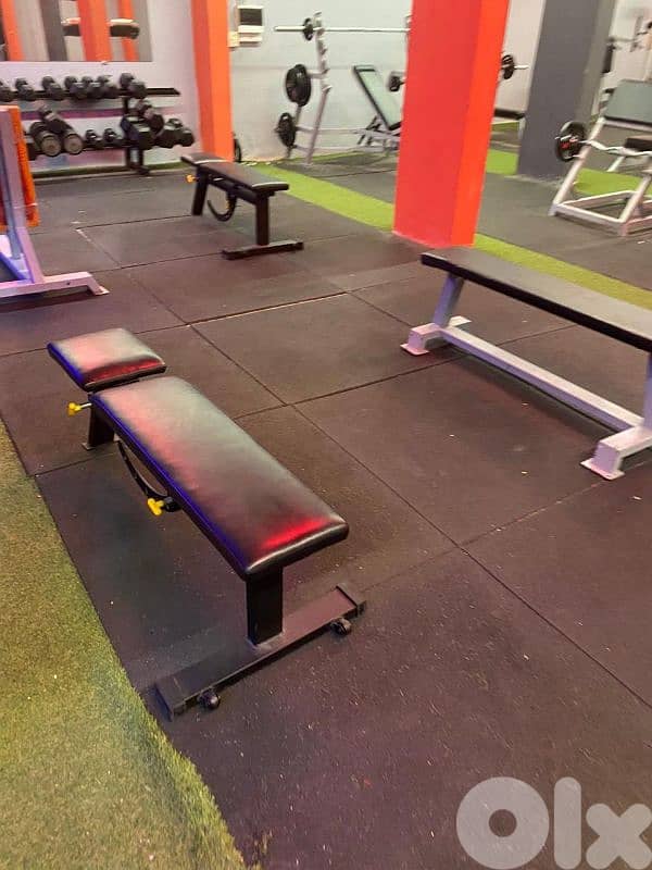 Adjustable and Flat Bench - Like New - Heavy Duty 0