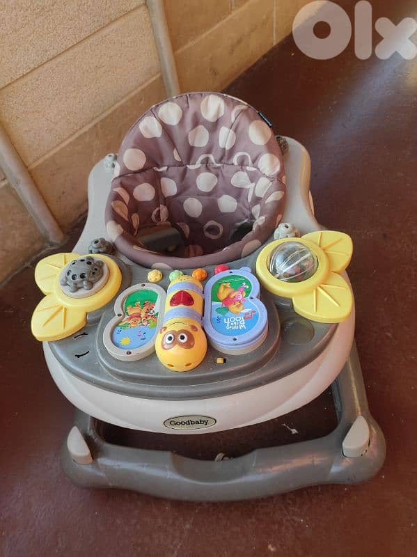 stroller w car seat ndaf 7elwin 0