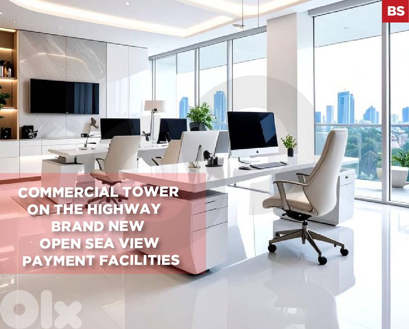 OPEN SEA VIEW , PAYMENT FACILITIES, JAL EL DIB/ جل الديب REF#BS134928 0