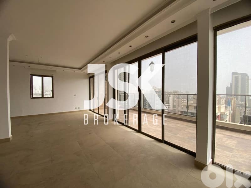 L20932- Spacious Apartment with Amazing City View For Rent in Koraytem 0