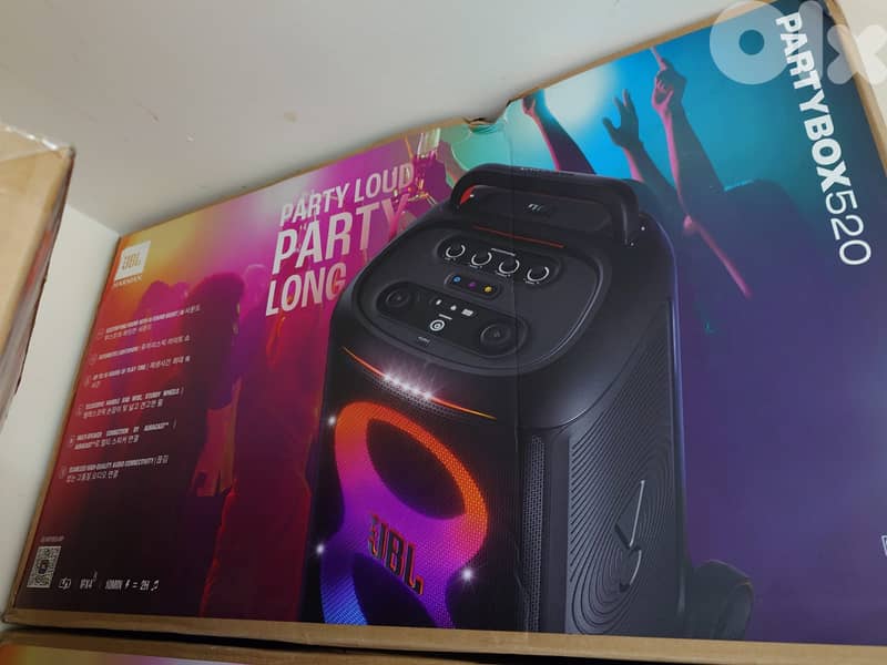Jbl Partybox 520 0