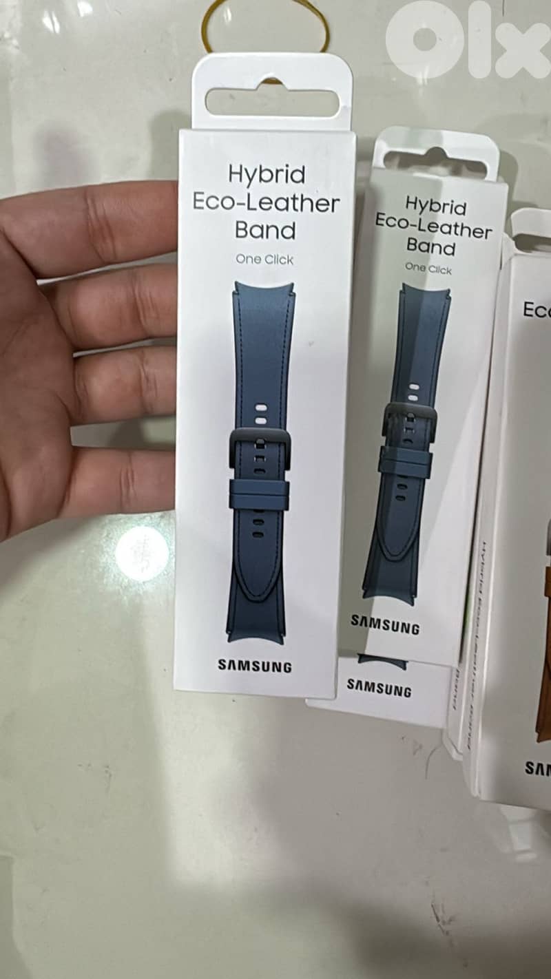 Samsung hybrid Eco-leather band indigo 0