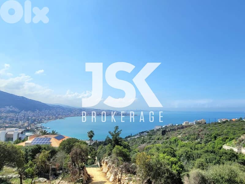 L20954 - A Prestigious Land With Panoramic Sea View For Sale in Adma 0