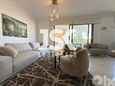 L20958 - Sunny & Charming Apartment with Terrace For Rent in Achrafieh