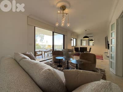 L20958 - Sunny & Charming Apartment with Terrace For Rent in Achrafieh