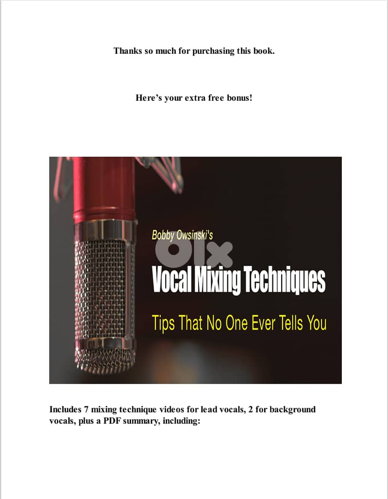 The Mixing Engineer's Handbook 5th Edition by Bobby Owsinski (eBook) 4