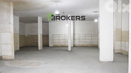 Warehouse for Rent in Hazmiyeh مستودع للايجار في الحازمية