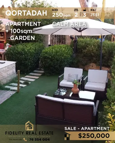 Apartment for sale in Qortadah JT51 شقة  للبيع في قرطاضة