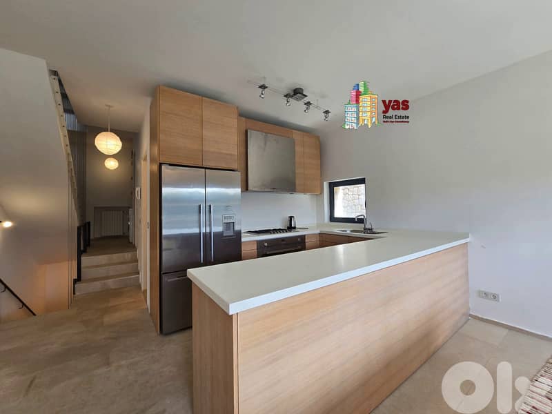 Ouyoun El Siman 160m2 | 120m2 Garden | Triplex Chalet | Gated | DA | 4