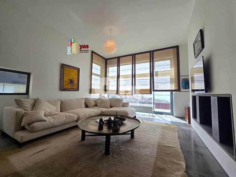 Ouyoun El Siman 160m2 | 120m2 Garden | Triplex Chalet | Gated | DA | 8