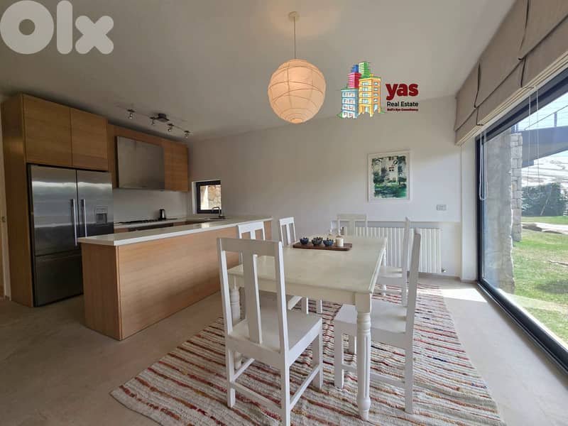 Ouyoun El Siman 160m2 | 120m2 Garden | Triplex Chalet | Gated | DA | 10