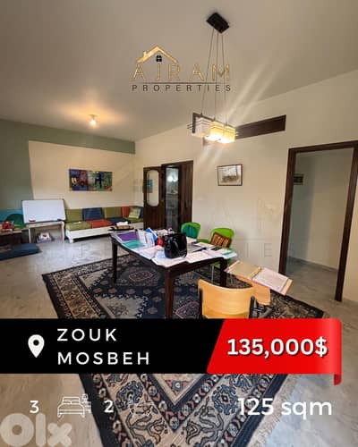 Zouk Mosbeh | 125 sqm | Prime Location