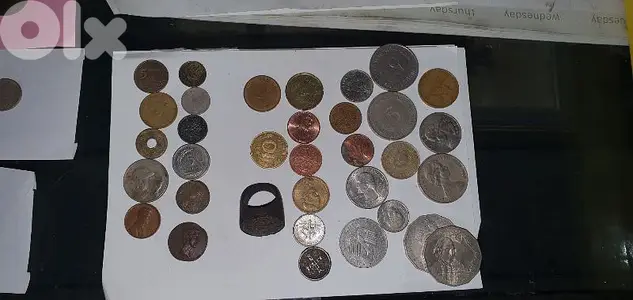 old collection coins