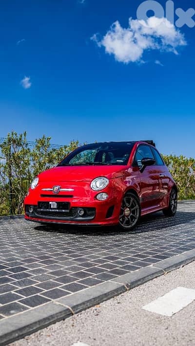 FIAT ABARTH 595 CABRIO 2014 TGF LEBANON SOURCE