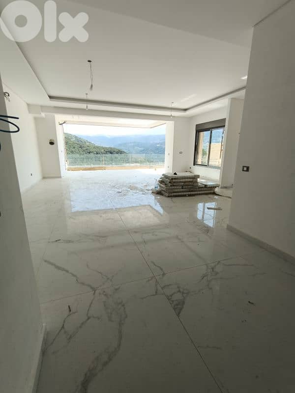 Brand new with terrace for sale in baabdat 0