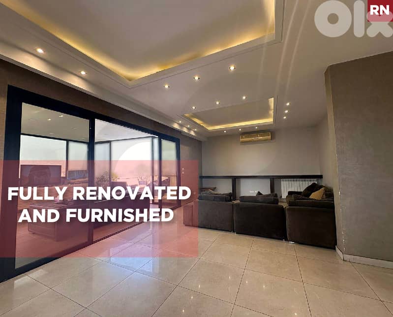 Fully furnished, terrace, elevator, Sabtieh/سبتيه REF#RN134989 0