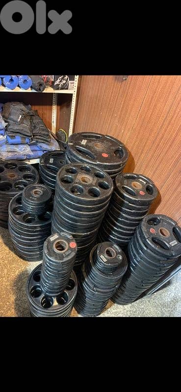 Olympic Plates - made in USA - per kilo 0