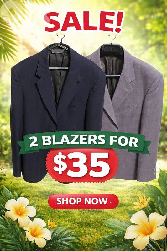 Blazer jackets بدلة 0