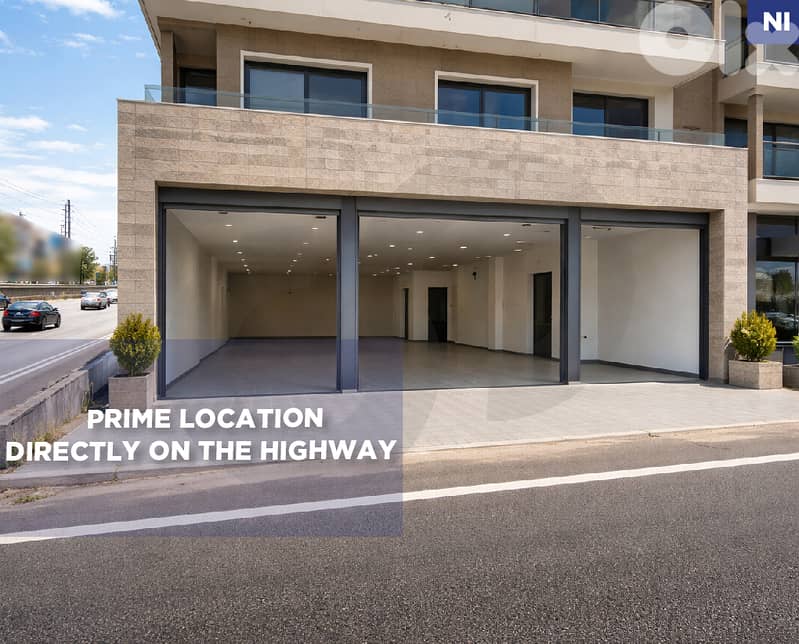 Directly On the Highway, prime location, Aamchit/عمشيت  REF#NI135004 0