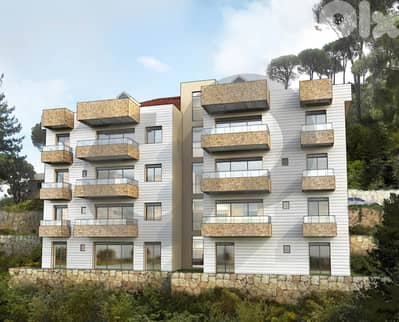 170 sqm New Apartment Baabdat with Panoramic View REF#KR122802