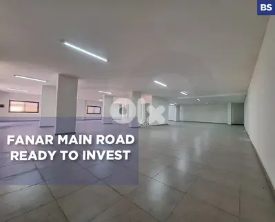 Showroom , Main Road, Ready to invest, Fanar/الفنار  REF#BS135001