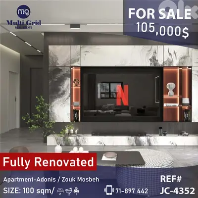 JC-4352 / Apartment for Sale in Adonis , شقة للبيع في أدونيس