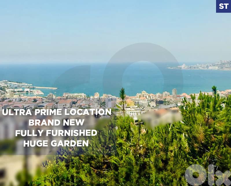 Sea view, furnished, 2 parking, storage, Ghadir/غدير REF#ST135041 0